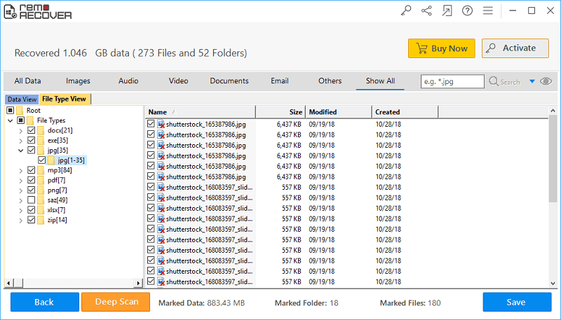 Recover Files from RAW Partition - Retrieved Files